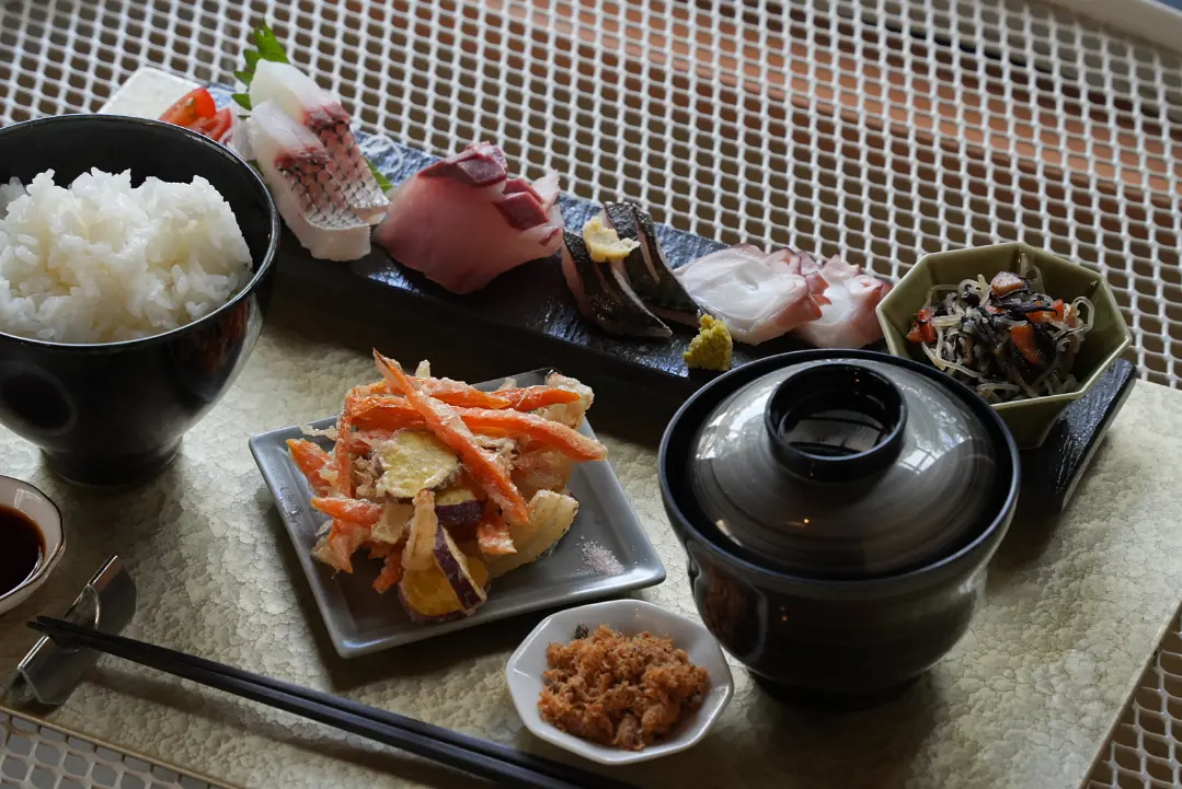 加太の海の恵み定食